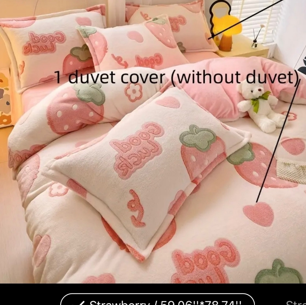 New Twin Duvet Cover and pillow case
